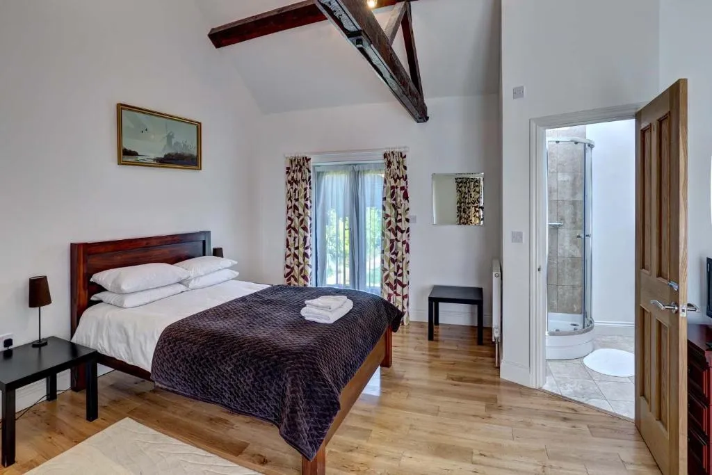 Exterior of the converted barns at Church Farm Barns, Lingwood